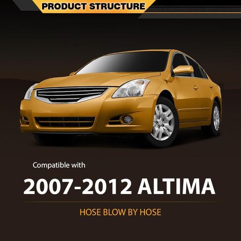 PCV Hose Compatible with Nissan Altima 2.5L Engine 2007-2012 Blow by Hose for 11823JA00A Crankcase Breather PCV Hose 1 Pcs in Saudi Arabia