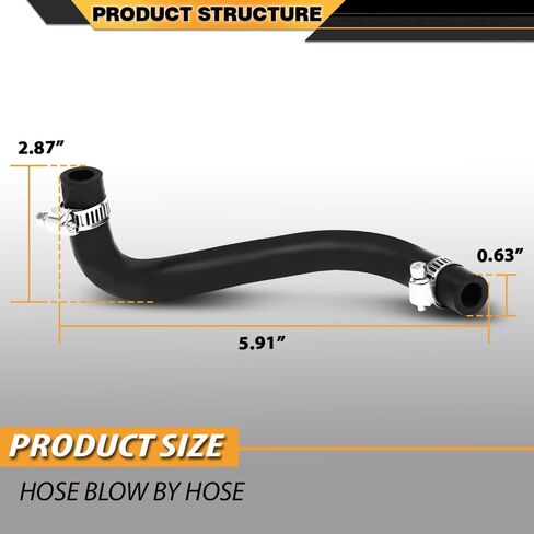 PCV Hose Compatible with Nissan Altima 2.5L Engine 2007-2012 Blow by Hose for 11823JA00A Crankcase Breather PCV Hose 1 Pcs in Saudi Arabia
