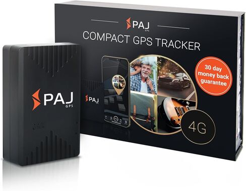 PAJ GPS Power Finder – Real-Time GPS Tracker with 90-Day Battery Life - Magnetic Mount for Cars, Trucks, Boats & Equipment, Location, Route & Speed Monitoring via 4G Network – Subscription Required in Kuwait