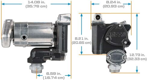 GPRO - V20 Series Fuel Transfer Pump, 3/4 Inch Outlet, Pump Only- For Extreme Temperatures, 20 GPM, 115 Volt (171001-51) in Saudi Arabia