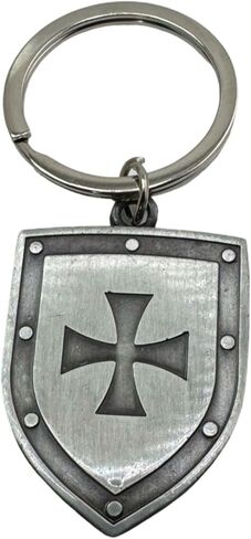 Westmon Works Armor of God Keychain Set Metal Key Ring with Holy Card in Saudi Arabia