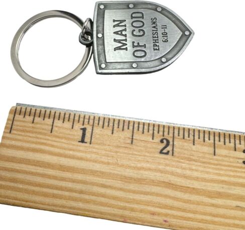 Westmon Works Armor of God Keychain Set Metal Key Ring with Holy Card in Saudi Arabia