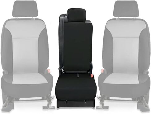 CarsCover Custom Fit 2014-2019 Toyota Tundra Pickup Truck Neoprene Car Front Center Console Jump Seat Cover in Saudi Arabia