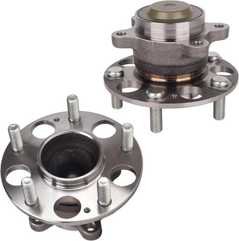 Autoround 512450 Rear Wheel Bearing and Hub Assembly Compatible with Honda Civic 2013 2014 EX EX-L Si, Honda Civic 2015 DX EX EX-L SE Si, 5 Lugs w/ABS, Set of 2 in Saudi Arabia