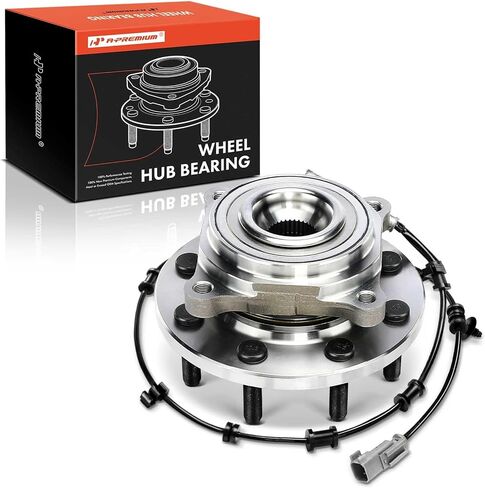 A-Premium Front Wheel Bearing and Hub Assembly with ABS & 8-Lug Compatible with Ram 2500 2019-2024, Ram 3500 2019-2024 in Saudi Arabia