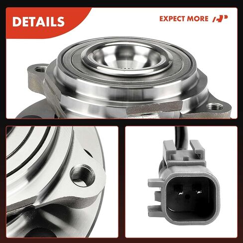 A-Premium Front Wheel Bearing and Hub Assembly with ABS & 8-Lug Compatible with Ram 2500 2019-2024, Ram 3500 2019-2024 in Saudi Arabia
