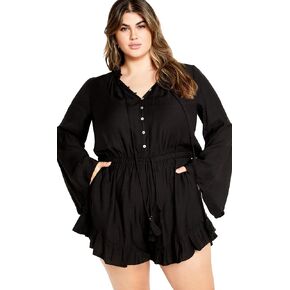 City Chic PLUS SIZE PLAYSUIT ERICA in Saudi Arabia