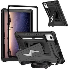 حالة detuosi لـ Lenovo Tab M11 (TB-330FU/TB-330XU) 11 بوصة/K11/Xiaoxin Pad 2024 ، غطاء قوي للحماية من الصدمات لعلامة Lenovo Tab M11 مع حزام الحامل والكتف in Kuwait