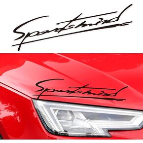 Sport Mind Stickers for Cars Light Eyebrow Sticker Body Exterior Decoration Hood Light Eyebrow Sticker Reflective Garland Car Personality Cover Modification in Saudi Arabia