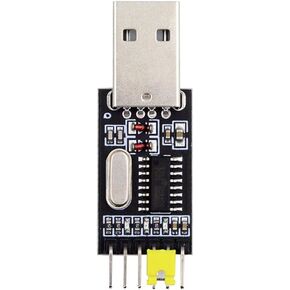 Xiwai USB2.0 USB-C Type-C Male to TTL Converter UART STC MODULE المبرمج التسلسلي CH340G CH340 3.3V 5V محول استبدال PL-2303 متوافق مع Windows 7،8 in Kuwait