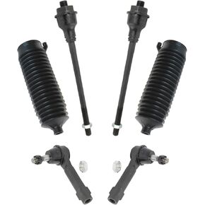 Front Steering Kit Steering Rack & Pinion Bellow Tie Rod Compatible with 1999-2006 Chevrolet Silverado 1500 2007 Silverado 1500 Classic in Saudi Arabia