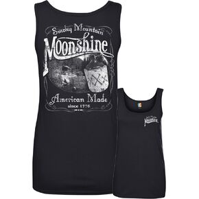 Tee Hunt Smoky Mountain Moonshine Women's Tank Top American South Drinking Sleeveless in Saudi Arabia