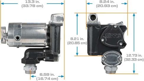 مضخة نقل الوقود GPRO- V20 Series ، 3/4 بوصة منفذ ، مضخة فقط- لدرجات الحرارة القصوى ، 20 GPM ، 115 فولت (171001-51) in Saudi Arabia