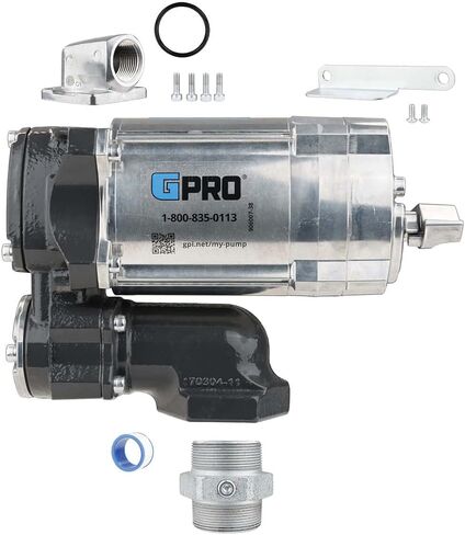 مضخة نقل الوقود GPRO- V20 Series ، 3/4 بوصة منفذ ، مضخة فقط- لدرجات الحرارة القصوى ، 20 GPM ، 115 فولت (171001-51) in Saudi Arabia