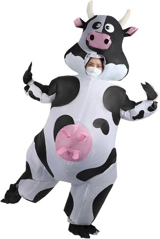 أزياء قابلة للنفخ بالغ ، أزياء قابلة للنفخ نساء الرجال ، وأزياء الهالوين المضحكة ， كرنفال دور ديكور عيد الميلاد in Kuwait