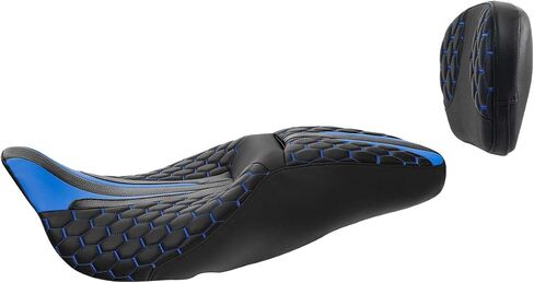 C.C. RIDER Motorcycle Seat Driver Passenger Touring Seat with Backrests for Harley Davison Electra Glide Classic Street Glide Road Glide 2009-2023 in Saudi Arabia