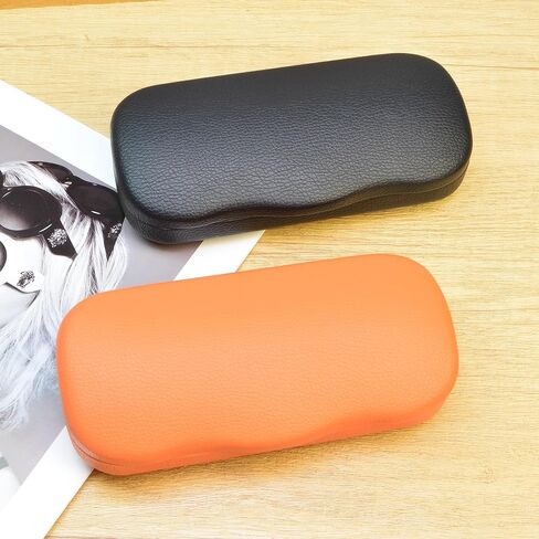 Glasses Case,2PCS Glasses Case Hard Shell,Hard Case for Glasses with Sparkling Star Vein,Eyeglass Case,Hard Sunglasses Case Women Ladies Girls Travel Study Work in Kuwait