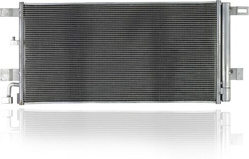 A/C Condenser - Pacific Best Inc. Fit/For 30057 17-22 Audi A4/S4 2.0L Turbo - With Receiver & Dryer in Saudi Arabia
