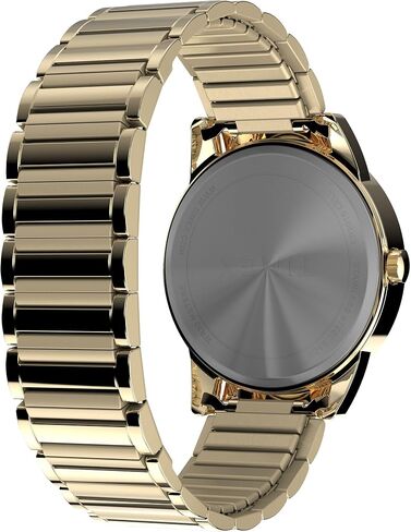 ساعة Timex Men's Easy Reader 40mm-Watch-حالة توسيع ذهبية اللون الأبيض. in Saudi Arabia