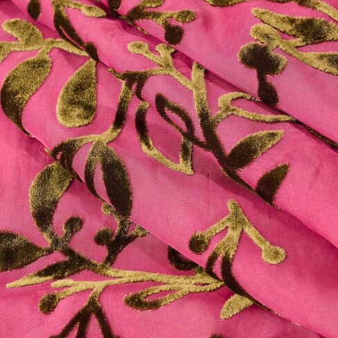 Burnout Velvet Kimono Cardigan for Women with Tassels, Elegant flower pattern, Swimsuit Cover-Up,1 Size Fits All in Saudi Arabia