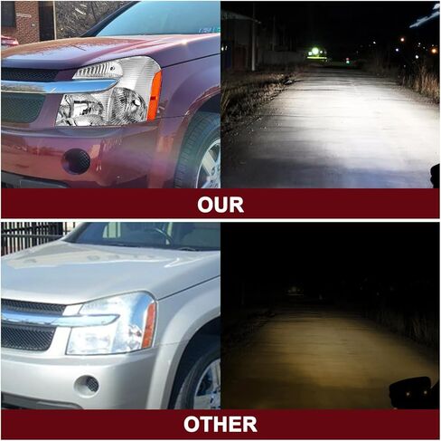 مجموعة المصباح الأمامي JSBoyat ملاءمة لبرنامج تشغيل Chevy Equinox وجانب الركاب ، Hourme Housing مع Amber Reflector in Kuwait