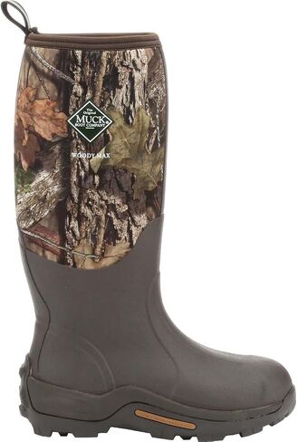 Muck Boot mens Woody Max Industrial Boot, Brown/Real Tree Edge, 15 US in Kuwait
