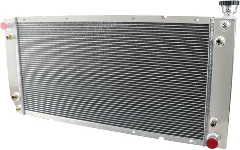 4 Row Radiator for 1994-2000 Chevy GMC C1500 C2500 C3500 K1500 K2500 K3500 Suburban Tahoe Yukon Cadillac Escalade 94 95 96 97 98 99 00 V6 V8, All Aluminum Radiators in Saudi Arabia