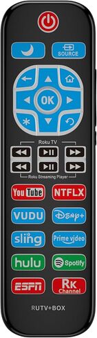 استبدال Roku TV Remote متوافق مع مسلسل Roku TV ، لسلسلة TCL ، Hisense (وليس لعصا Roku أو Box) in Kuwait
