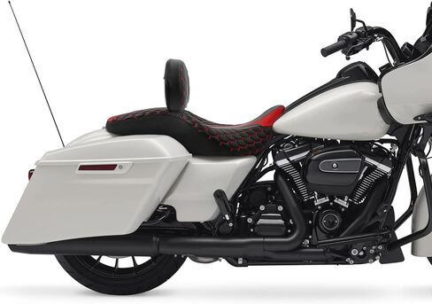 C.C. RIDER Motorcycle Seat Driver Passenger Touring Seat with Backrests for Harley Davison Electra Glide Classic Street Glide Road Glide 2009-2023 in Saudi Arabia