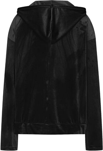 Hoodie Hoodie للسيدات zip up sweatshirt up long sweeve sweatshirt with hood disual velor extwear with wickets in Saudi Arabia