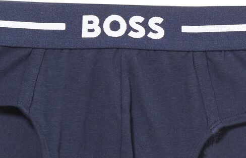 BOSS Men's 3-Pack Bold Logo Hipster Briefs in Saudi Arabia