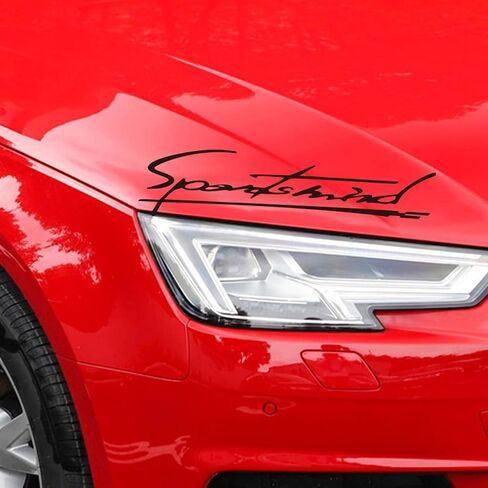 Sport Mind Stickers for Cars Light Eyebrow Sticker Body Exterior Decoration Hood Light Eyebrow Sticker Reflective Garland Car Personality Cover Modification in Saudi Arabia