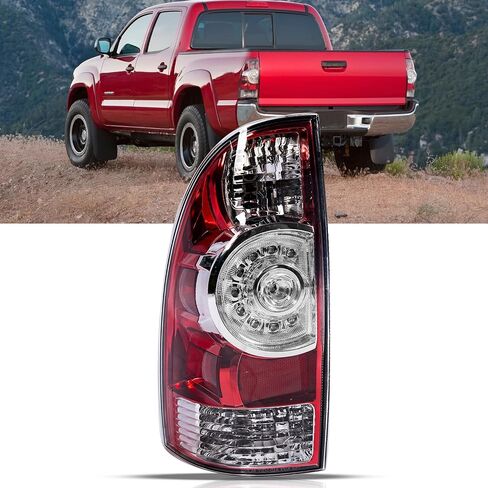 LED Tail Light Assembly Fit for 2005-2015 Toyota Tacoma Rear Lamp Left Driver Side Replacement 81560-04160 in Saudi Arabia