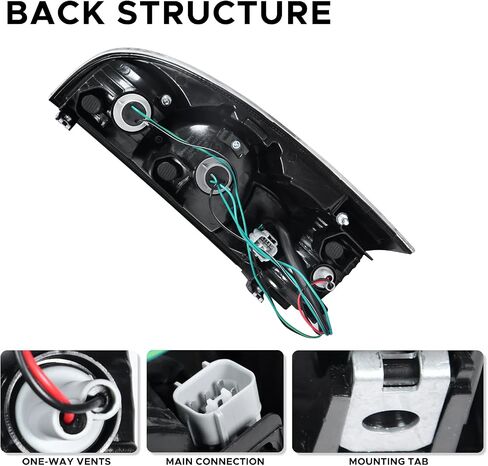 LED Tail Light Assembly Fit for 2005-2015 Toyota Tacoma Rear Lamp Left Driver Side Replacement 81560-04160 in Saudi Arabia