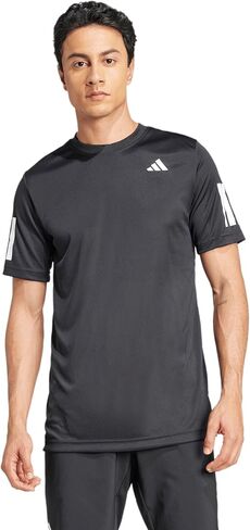Adidas Men's Club Tennis Climacool 3 Stripes T-Shirt in Saudi Arabia