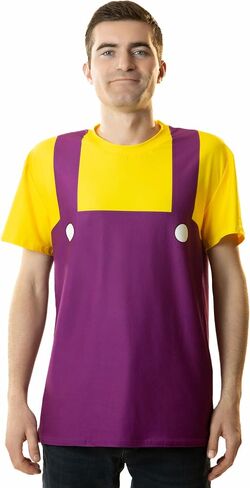 Colored Overalls Shirt for Mens - Men Women Teens Tshirt Onesie Cosplay Halloween Christmas Costumes in Saudi Arabia