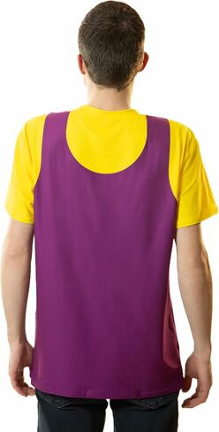 Colored Overalls Shirt for Mens - Men Women Teens Tshirt Onesie Cosplay Halloween Christmas Costumes in Saudi Arabia