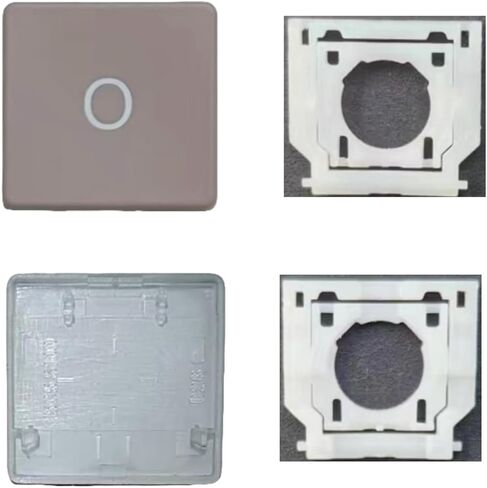 خطاب استبدال O Keycap Keys and Hinges متوافقة مع الكمبيوتر المحمول السطحي 3/4/5 13.5/15inch 1867 1868 1872 1873 1950 1951 1952 1953 لوحة المفاتيح O CAP (أسود) in Kuwait