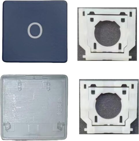 خطاب استبدال O Keycap Keys and Hinges متوافقة مع الكمبيوتر المحمول السطحي 3/4/5 13.5/15inch 1867 1868 1872 1873 1950 1951 1952 1953 لوحة المفاتيح O CAP (أسود) in Kuwait