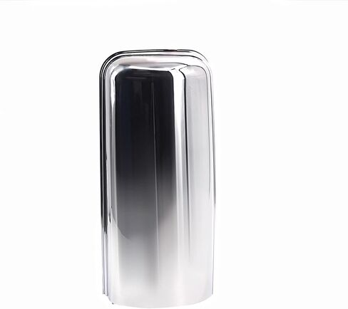 TORQUE Chrome Door Mirror Cover Pair Set Replacement for 2008-2015 Freightliner Cascadia Trucks (Not compatible with Evolution) Driver Left Side Passenger Right Side RHD (TR038-L TR038-R) in Saudi Arabia