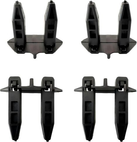4pcs الأمامية المصد العلوي لوحة التجنيب مقطع OE 53145-42010 ، 5314542010 متوافق مع Toyota RAV4 2001-2005 KK in Saudi Arabia