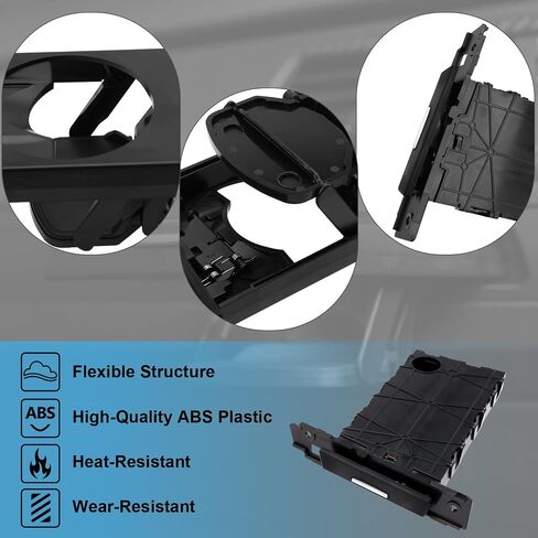 Left Driver Side Retractable Cup Holder Compatible with 2006-2013 BMW E90 E91 E92 E93 323i 325i 325xi 328i 328xi 330i 330xi 335d 335i 335is 335xi M3 Replaces# 51459173463 (Left Driver Side) in Saudi Arabia