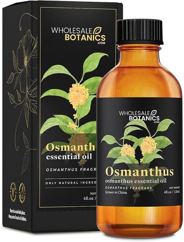 Osmanthus Essential Oil by Wholesale Botanics | Premium Grade Essential Oil | for Aromatherapy, Soaps, Lotions, & Candles | Vegan & Cruelty Free (0.5 Fl Oz) in Saudi Arabia