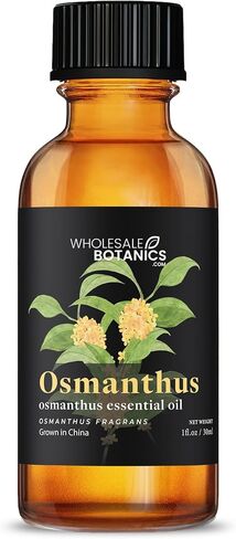 OSMANTHUS Essental OIL بواسطة botanics بالجملة | مميز الصف الزيت الأساسي | للعلاج العطري والصابون والمستحضرات والشموع | نباتي وخالي من القسوة (0.5 أوقية) in Kuwait