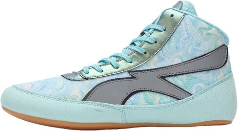 Professional Boxing Shoes Men's Women's Competition Training Wrestling Shoes Lightweight Non-Slip Fighting Shoes High Top Sports Fitness Weightlifting Taekwondo Shoes in Saudi Arabia