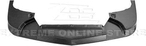 Replacement For 1997-2004 Chevrolet Corvette C5 ALL Models | ZR1 Extended Style ABS Plastic - Hydro-Dipped Carbon Fiber Front Bumper Lower Lip Splitter in Saudi Arabia