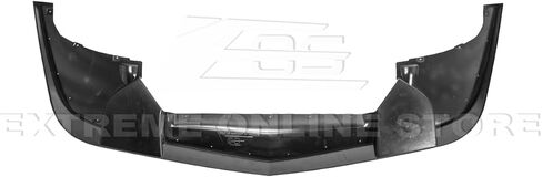 Replacement For 1997-2004 Chevrolet Corvette C5 ALL Models | ZR1 Extended Style ABS Plastic - Hydro-Dipped Carbon Fiber Front Bumper Lower Lip Splitter in Saudi Arabia