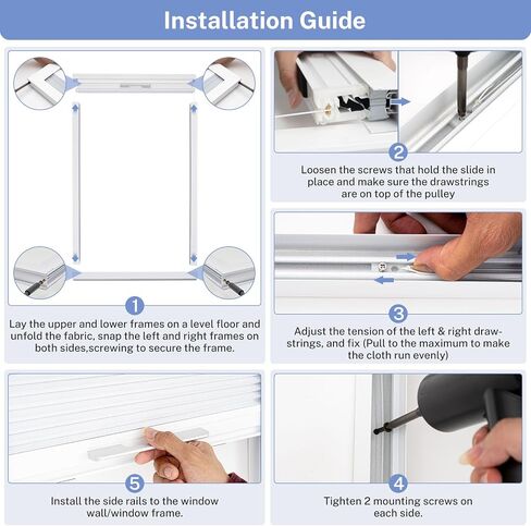 UrMoon Skylight Shades & Blind for Ceiling Window Skylight Cover Cordless Cellular Shades Honeycomb Blinds for Roof Inclined Plane Room Windows, Blackout White- Custom Size in Kuwait