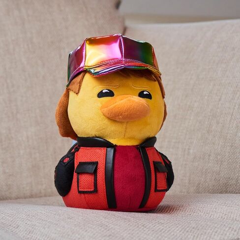 TUBBZ Boxed Edition 2015 Marty McFly Collectible Vinyl Rubber Duck Figure - Official Back to The Future Merchandise - Retro Comedy Action Film Movies in Saudi Arabia