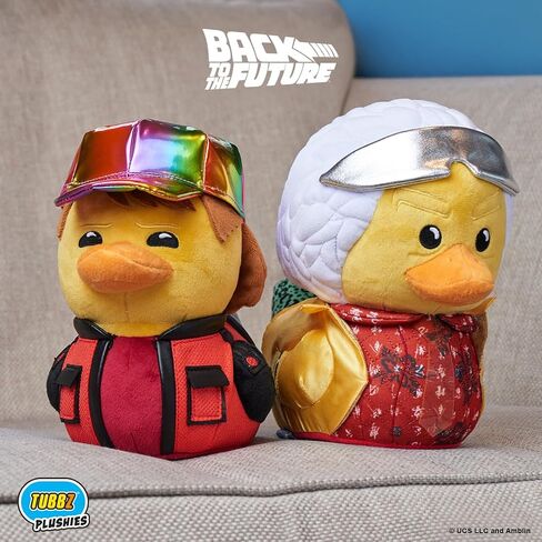 TUBBZ Boxed Edition 2015 Marty McFly Collectible Vinyl Rubber Duck Figure - Official Back to The Future Merchandise - Retro Comedy Action Film Movies in Saudi Arabia